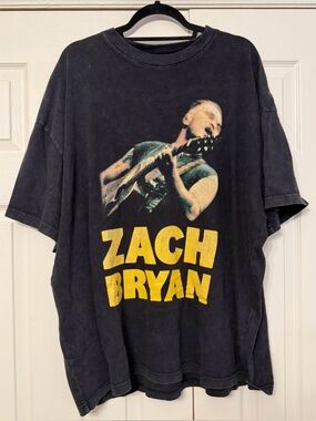 Zach Bryan Quittin’ Time Concert T-Shirt